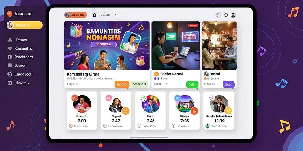 Tampilan utama JKTGAME dengan berbagai pilihan game.