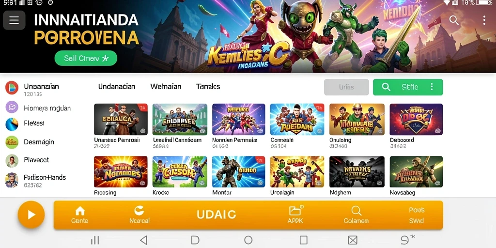Tampilan awal JUARAGO yang menarik.