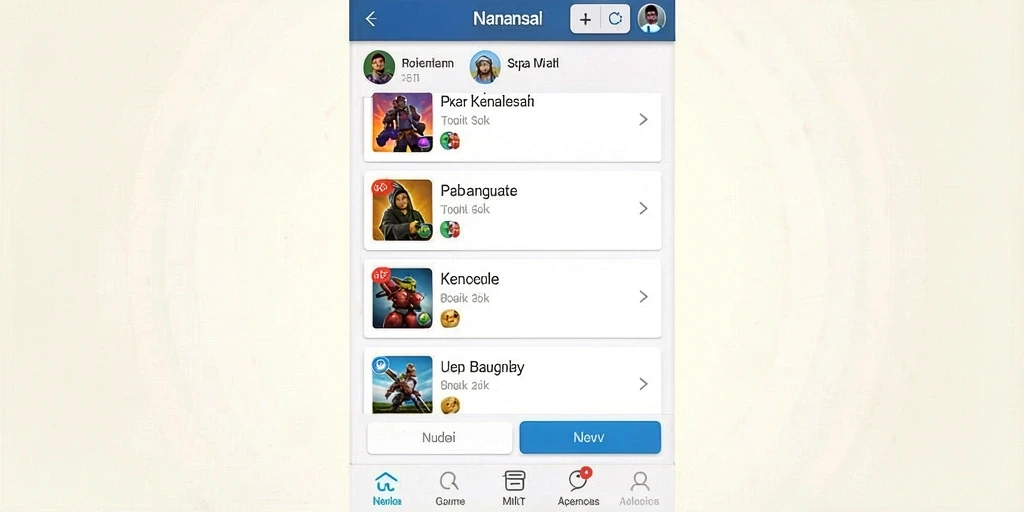 Screenshot menunjukkan tampilan karakter utama dalam petualangan.