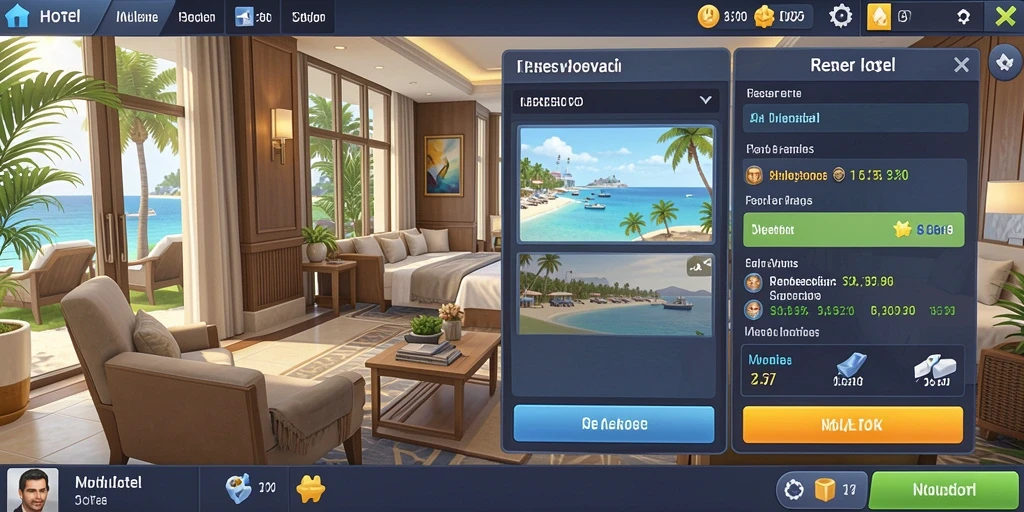 Tampilan awal game NANASTOTO yang cerah dan menarik.