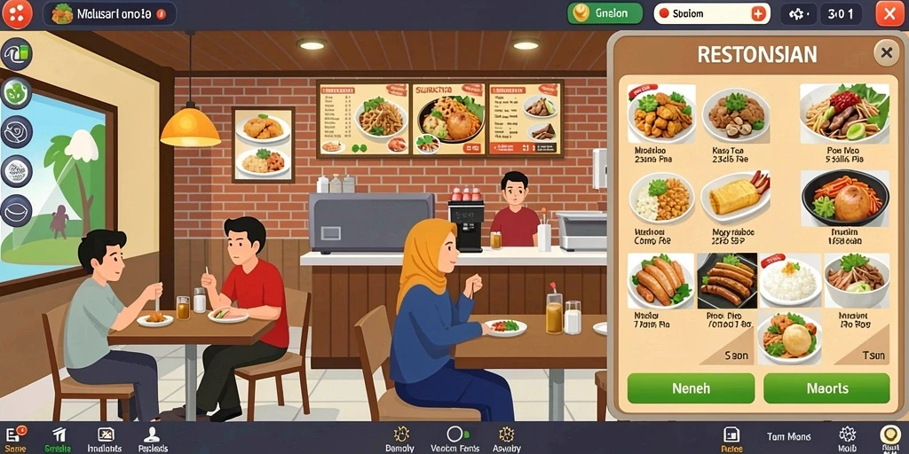 Tampilan antarmuka PAUS123 yang intuitif.