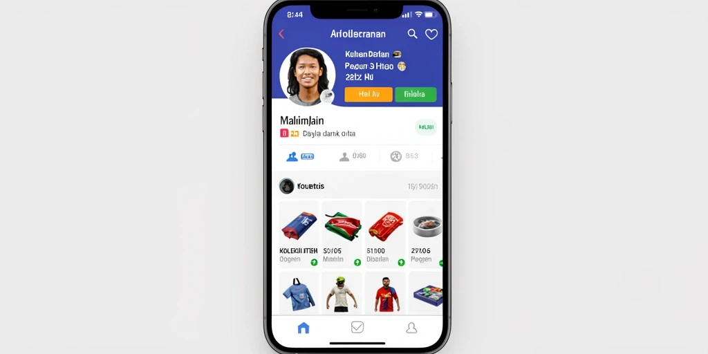 Tampilan antarmuka yang user-friendly dan mudah dinavigasi.