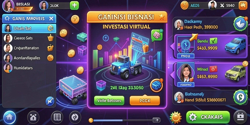 Tampilan antarmuka aplikasi yang menarik dan user-friendly.