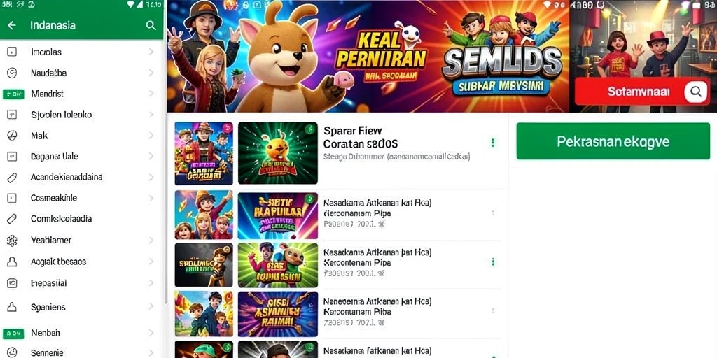 Tampilan antarmuka yang menarik dan ramah pengguna.