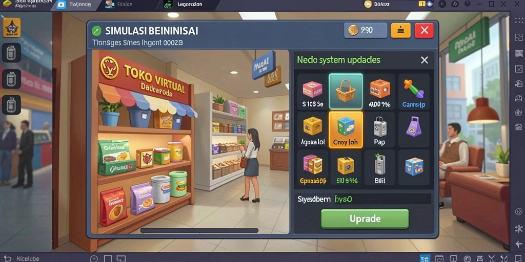 Tampilan grafis yang memukau dalam gameplay.