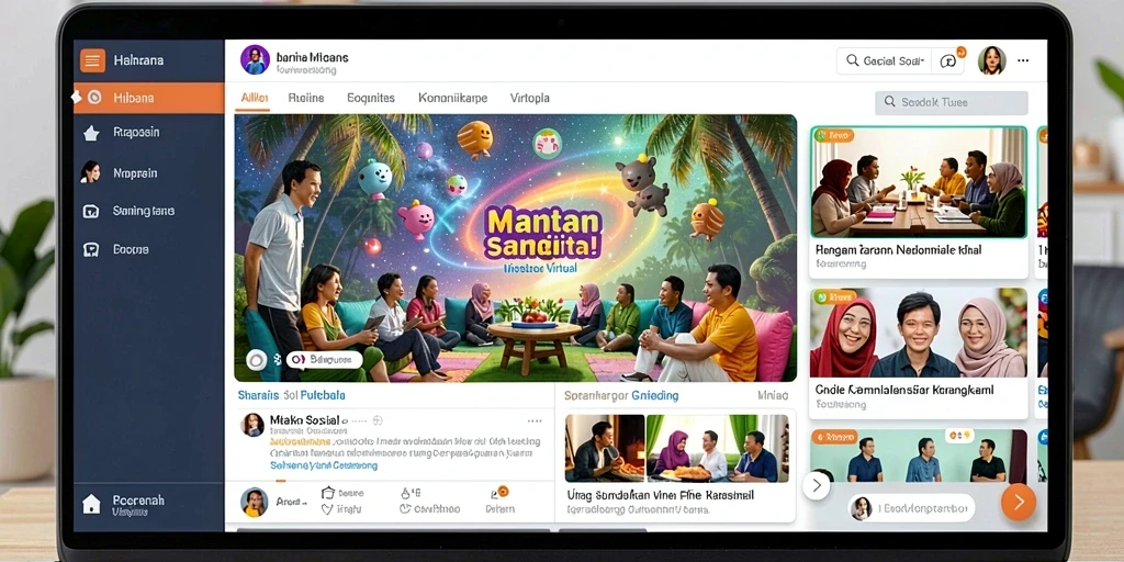 Tampilan antarmuka yang menarik dan mudah digunakan.