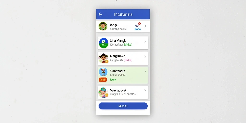 Tampilan antarmuka yang menarik dan mudah digunakan.