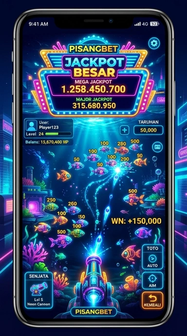 Pratinjau antarmuka pisangbet — aplikasi APK resmi Android v3.8.4